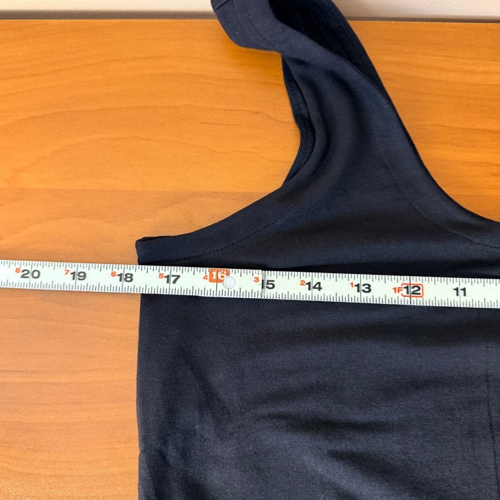 Athleta Balance Jumpsuit Black Sleeveless Jogger Drawstring S NWT 988523-00-2 - Picture 4 of 11